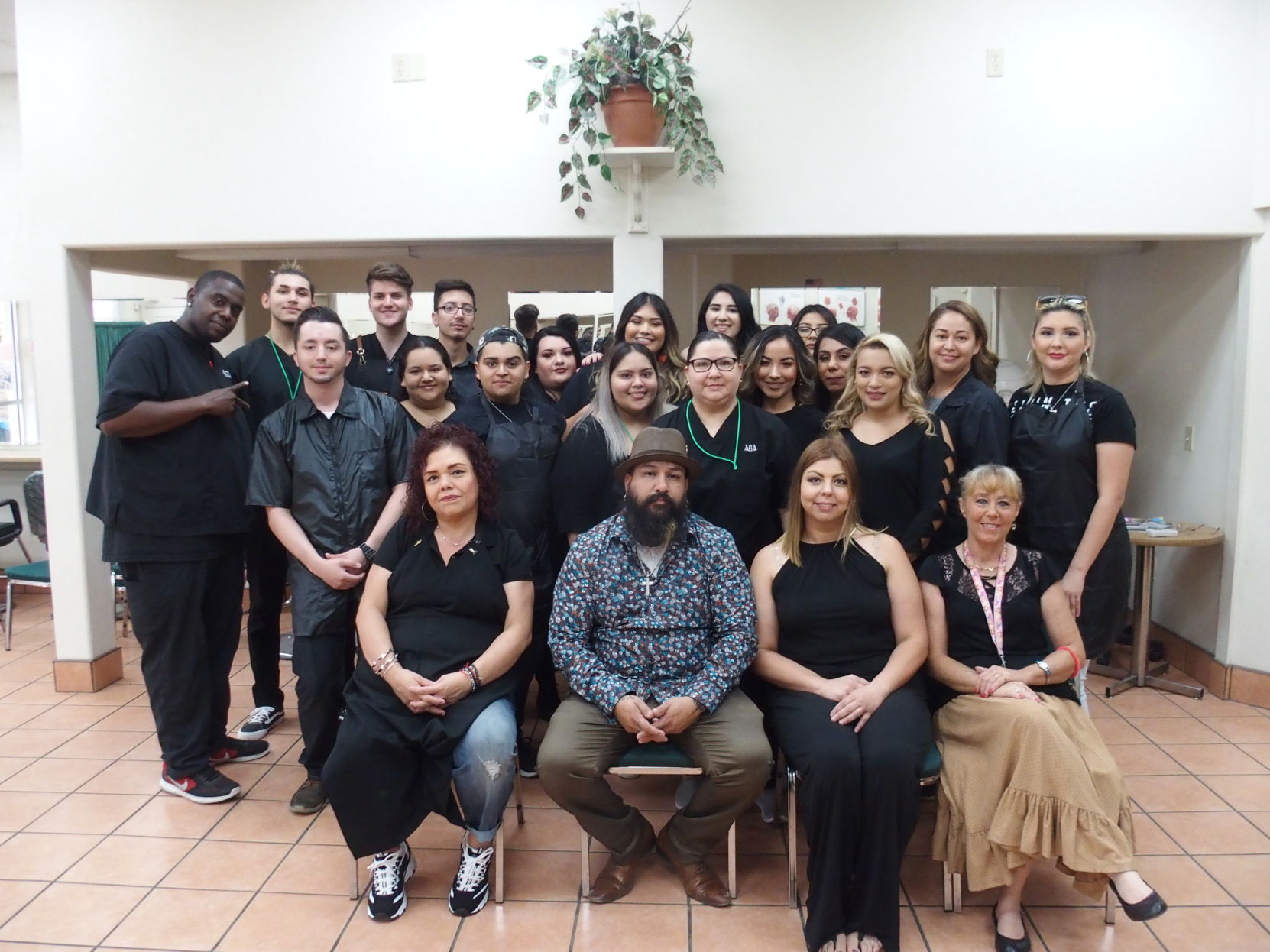 School kids get free haircuts at beauty academy